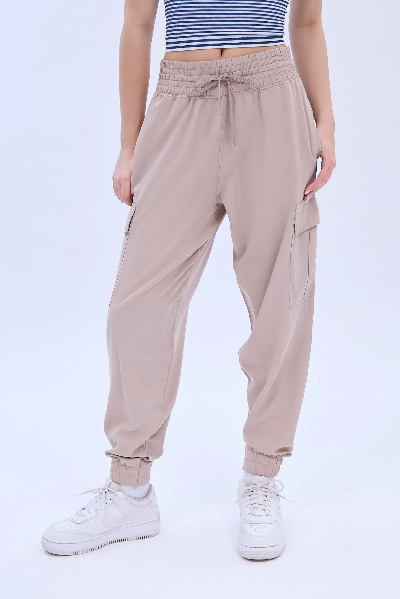 Mid Rise Cargo Boyfriend Jogger sold by Bluenotes product image thumbnail 5