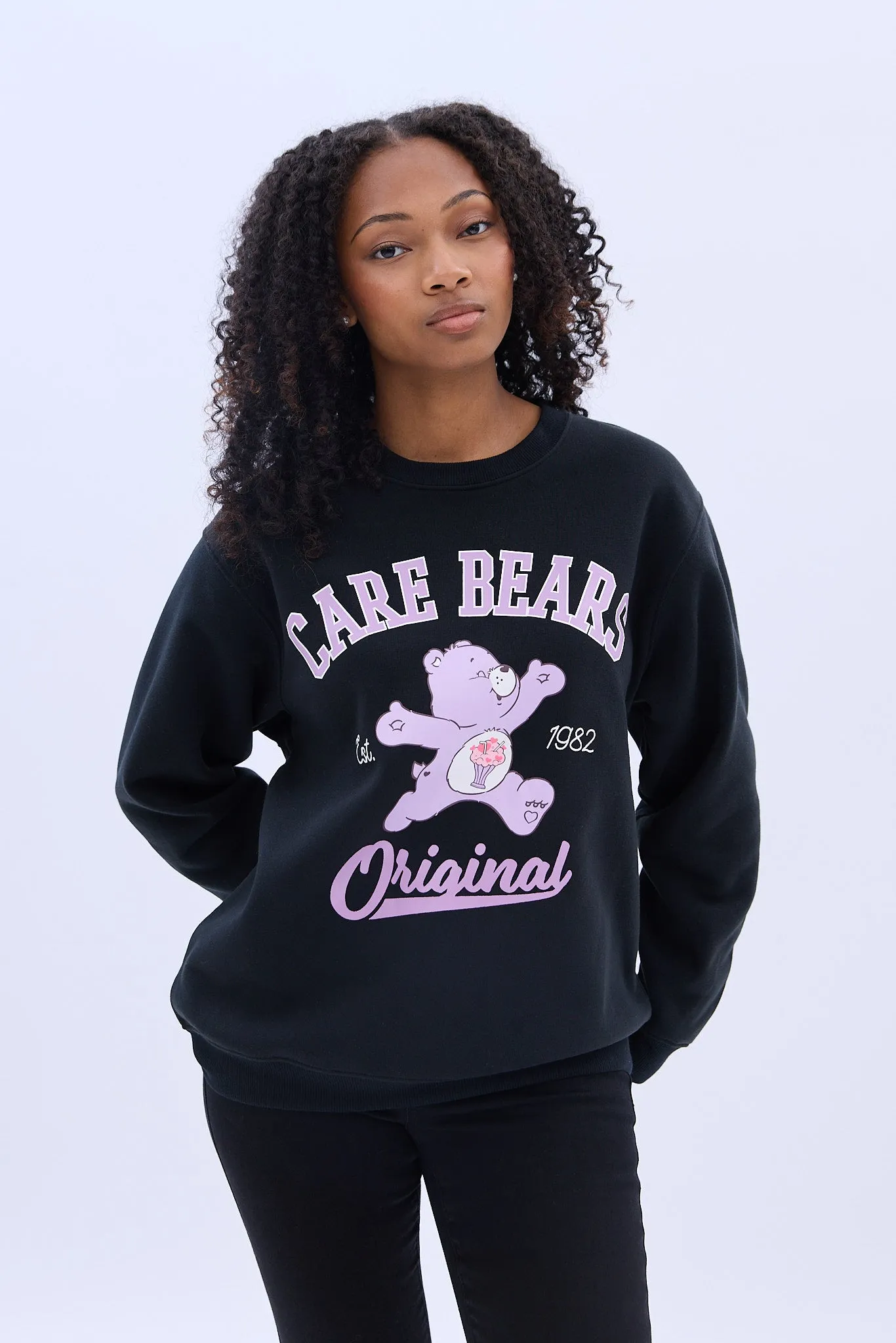 Care Bears Original Graphic Crew Neck Sweatshirt sold by Bluenotes