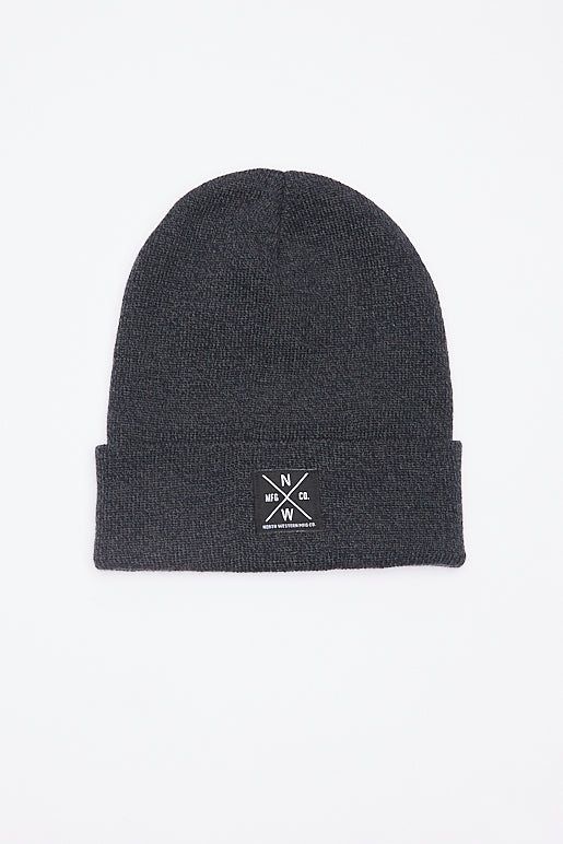 North Western Logo Patch Roll Cuff Beanie sold by Bluenotes product image thumbnail 2