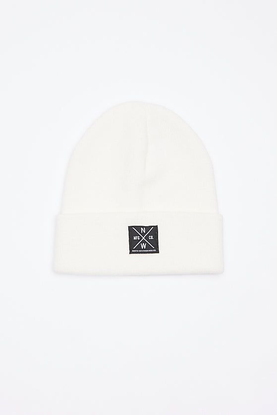 North Western Logo Patch Roll Cuff Beanie sold by Bluenotes product image thumbnail 5