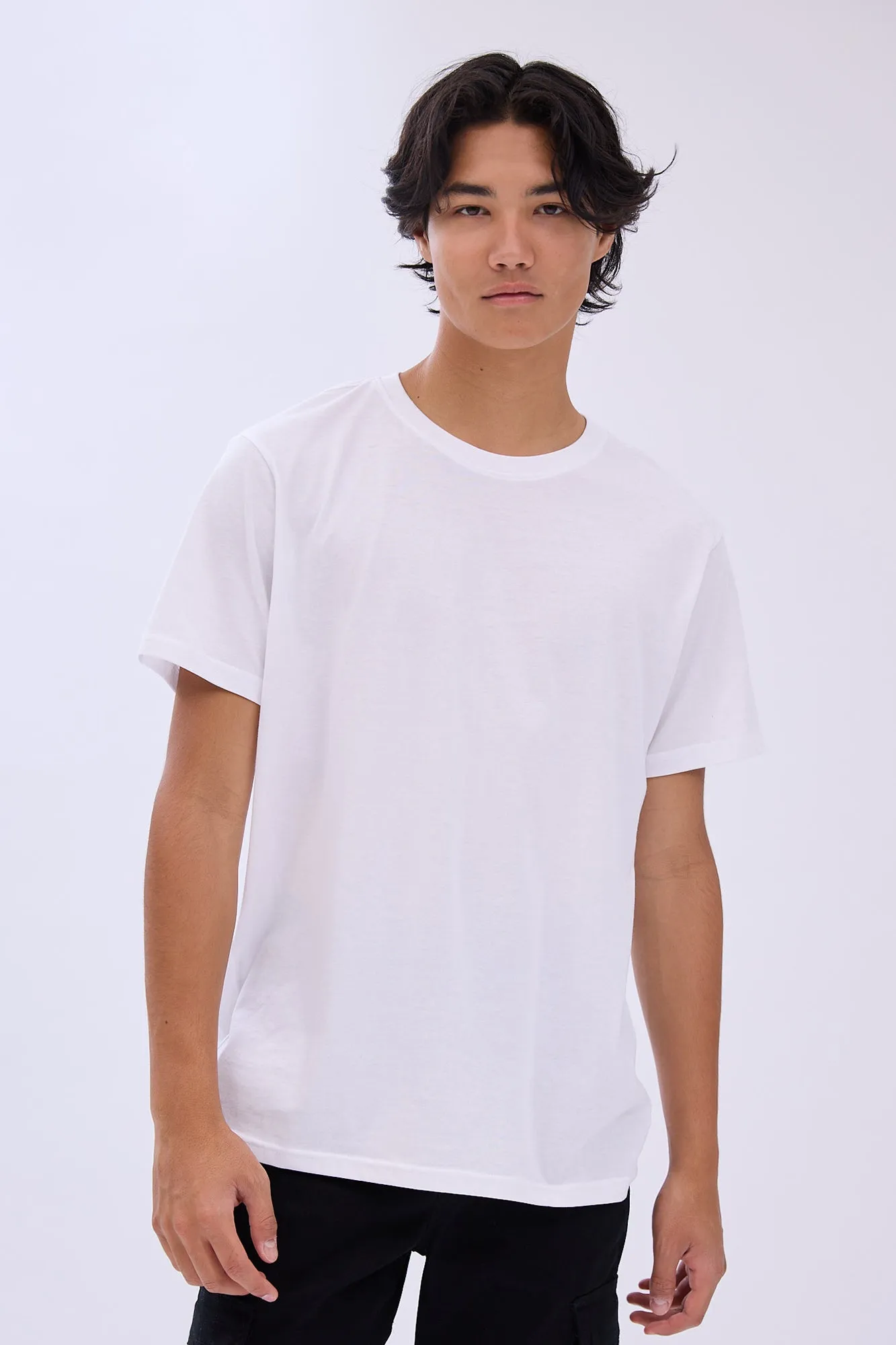 Basic Crew Neck Tee sold by Bluenotes product image thumbnail 5