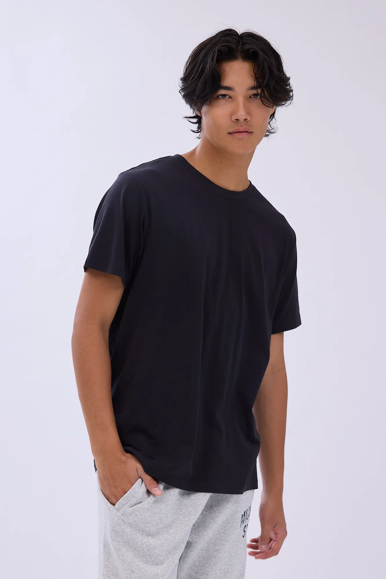 Basic Crew Neck Tee sold by Bluenotes