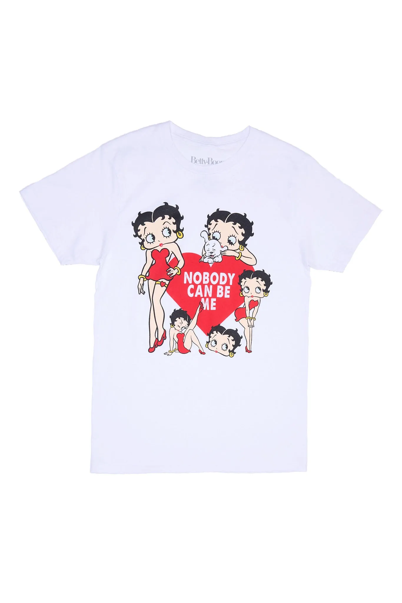 Betty Boop Nobody Can Be Me Graphic Relaxed Tee sold by Bluenotes