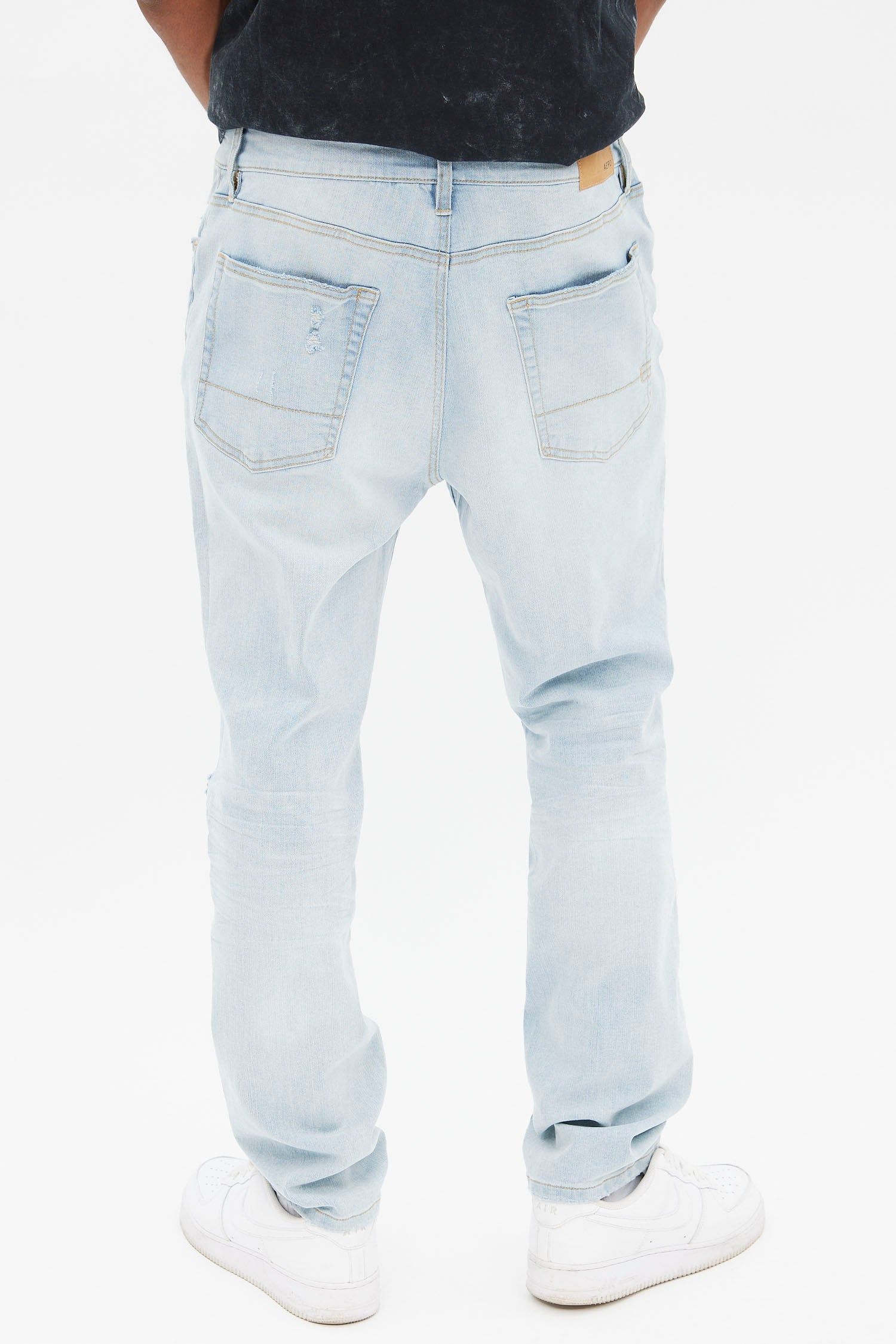 AERO Distressed Athletic Slim Jean sold by Bluenotes product image thumbnail 2