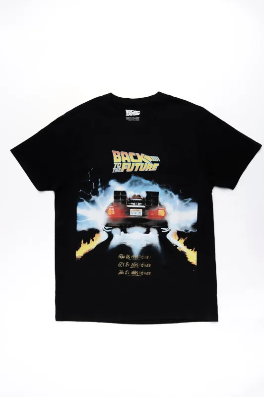Back To The Future Delorian Graphic Tee sold by Bluenotes