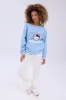 Hello Kitty It's A Wonderful Day Graphic Crew Neck Relaxed Sweatshirt sold by Bluenotes