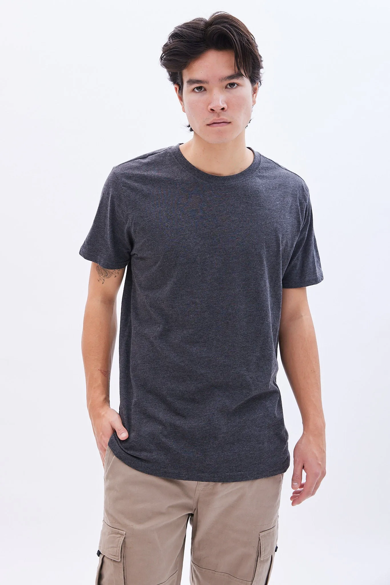 Basic Crew Neck Tee sold by Bluenotes product image thumbnail 5