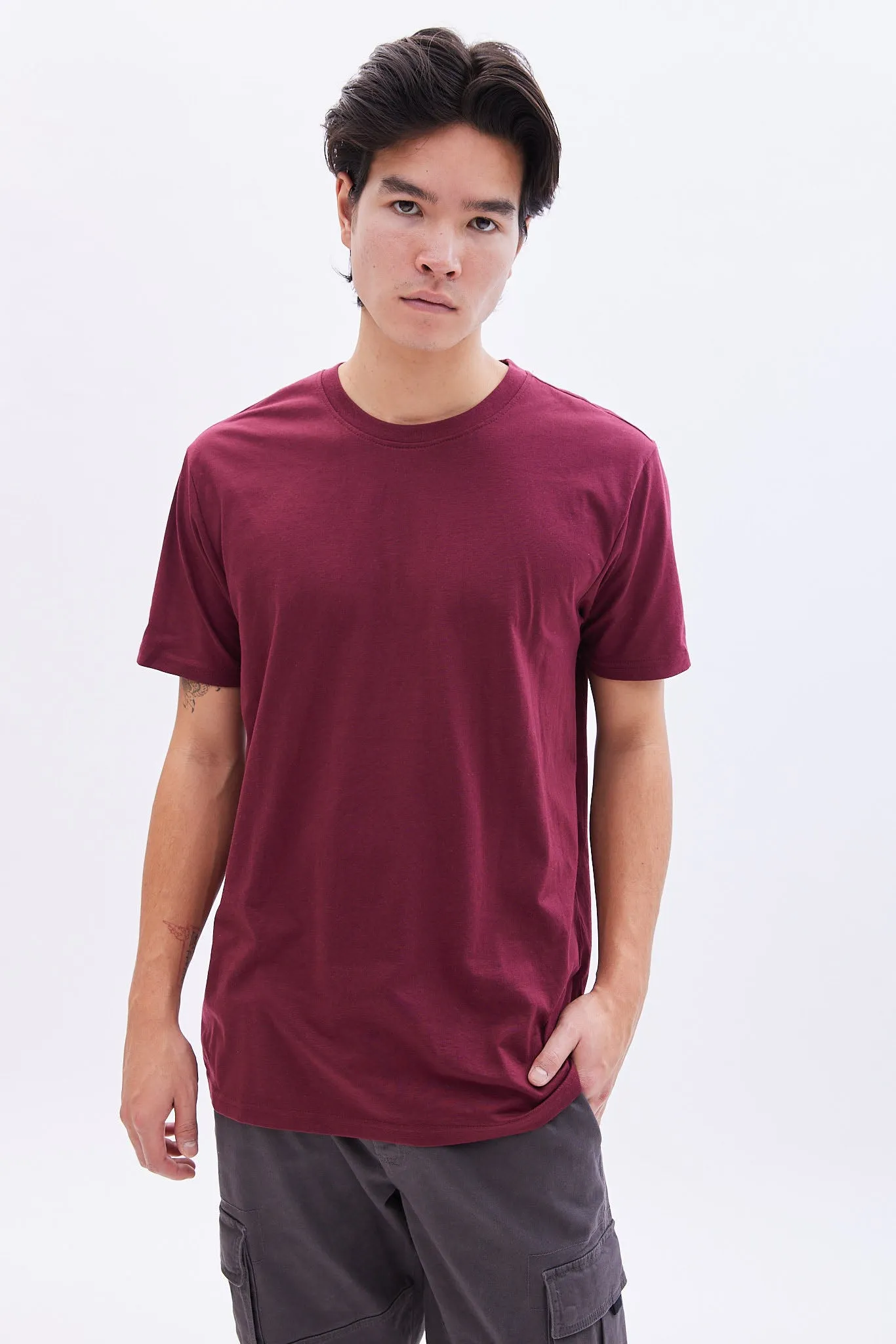 Basic Crew Neck Tee sold by Bluenotes product image thumbnail 4