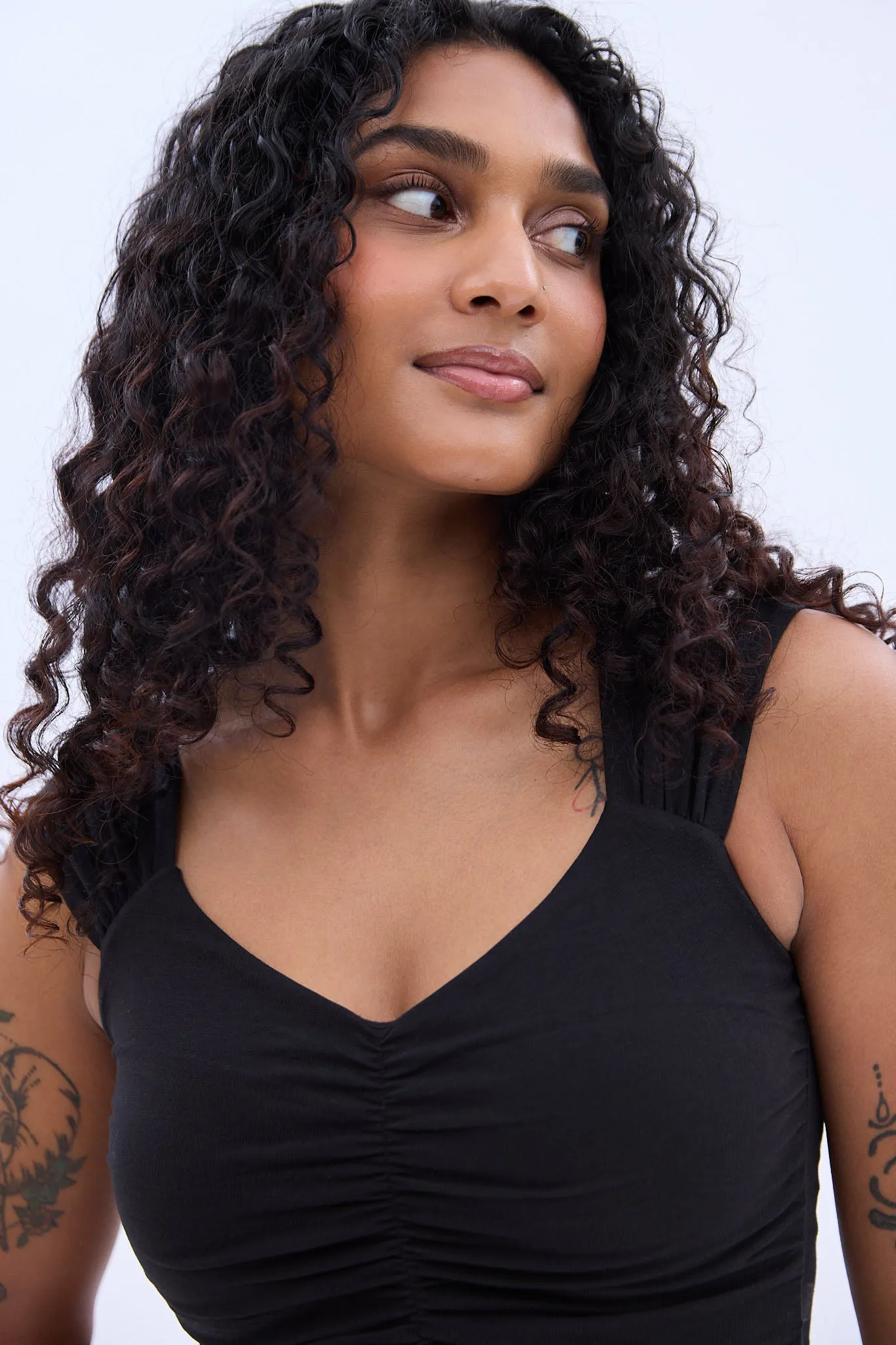 Short Sleeve Sweetheart Neck Tee sold by Bluenotes product image thumbnail 4