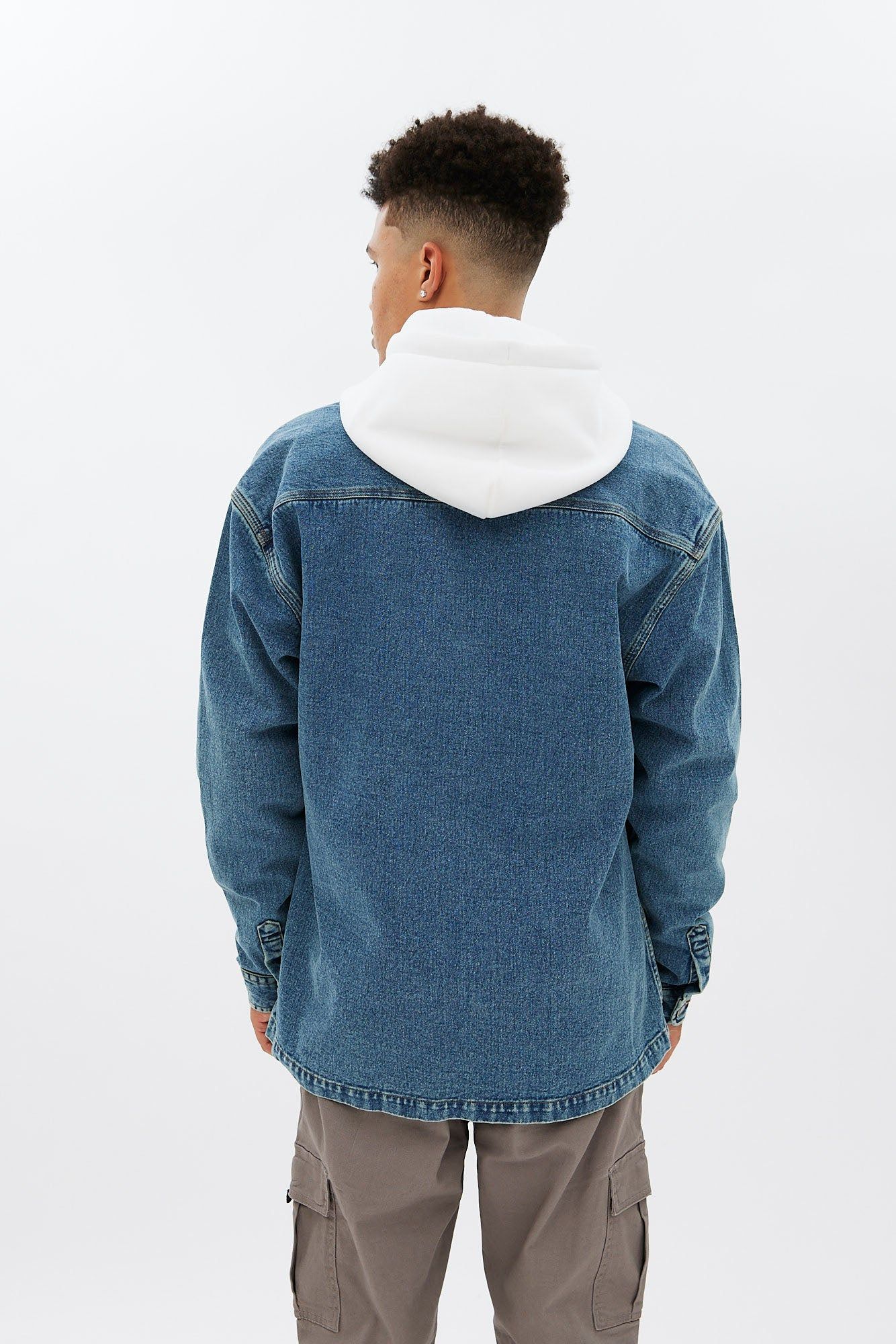 North Western Denim Shacket sold by Bluenotes product image thumbnail 7