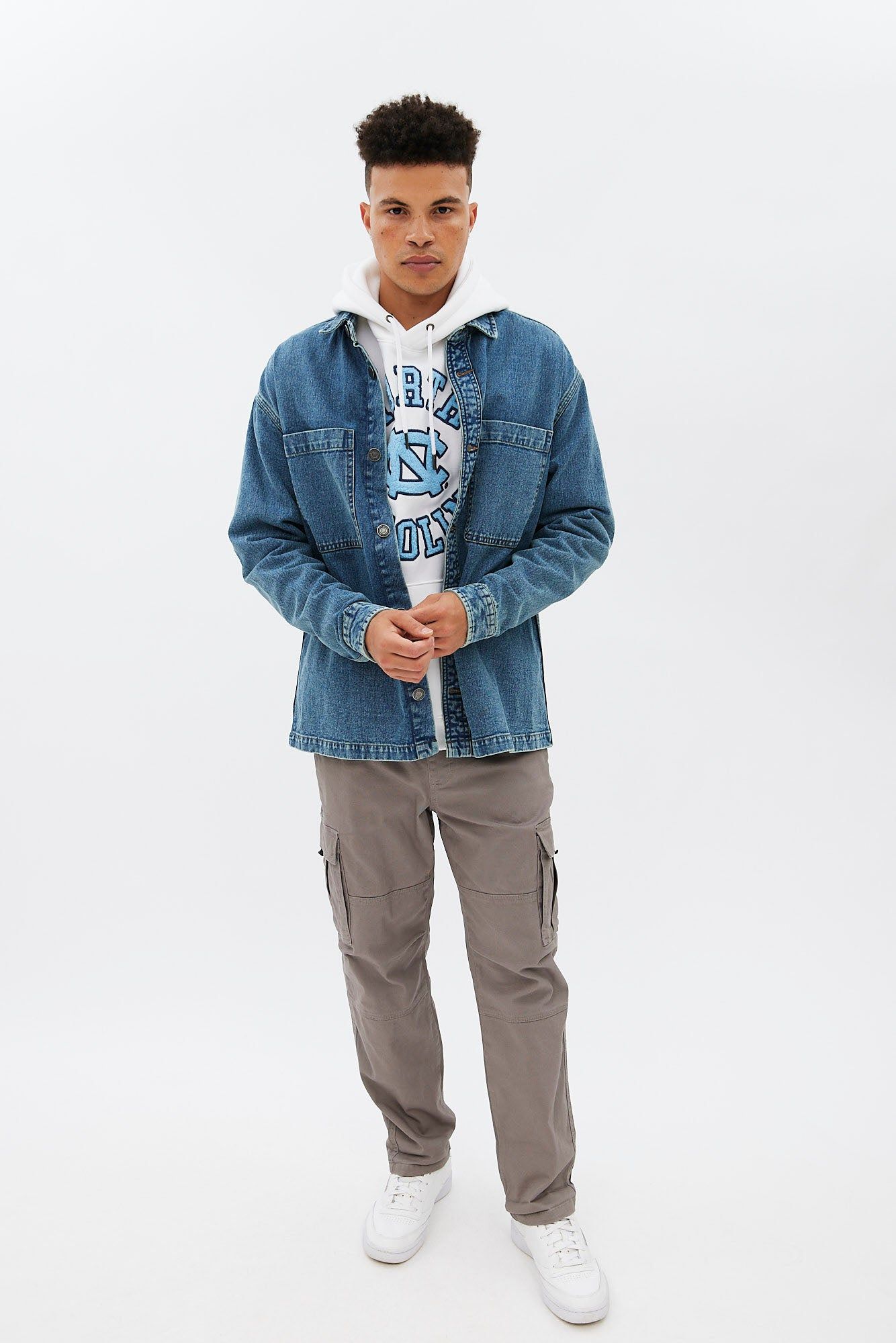 North Western Denim Shacket sold by Bluenotes product image thumbnail 8
