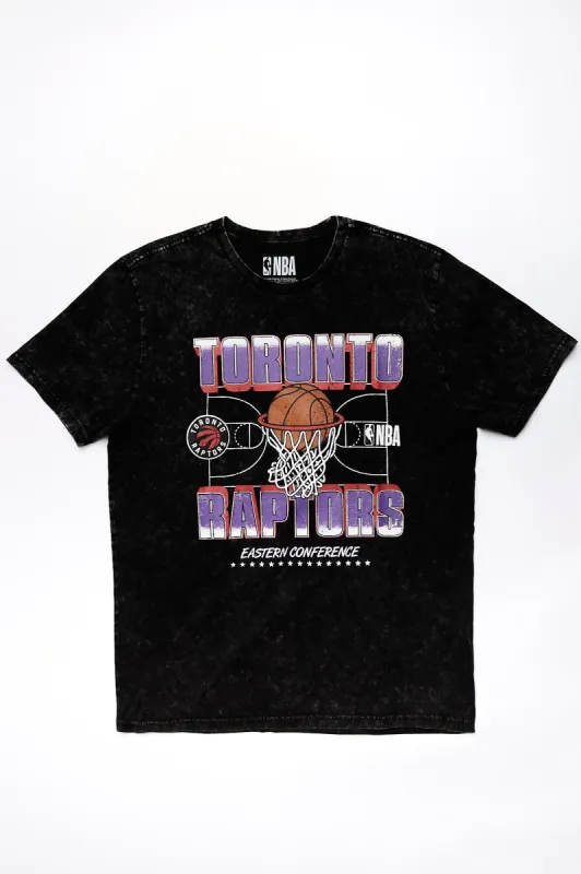 Toronto Raptors Eastern Conference Finals Graphic Acid Wash Tee made by Bluenotes