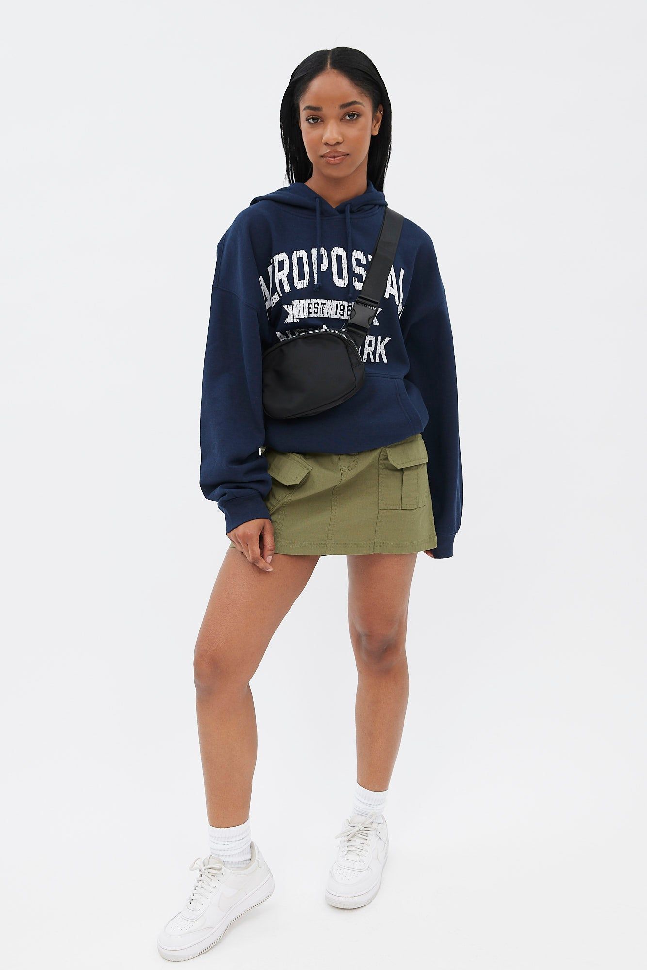 Aéropostale New York Graphic Boyfriend Pullover Hoodie sold by Bluenotes product image thumbnail 6