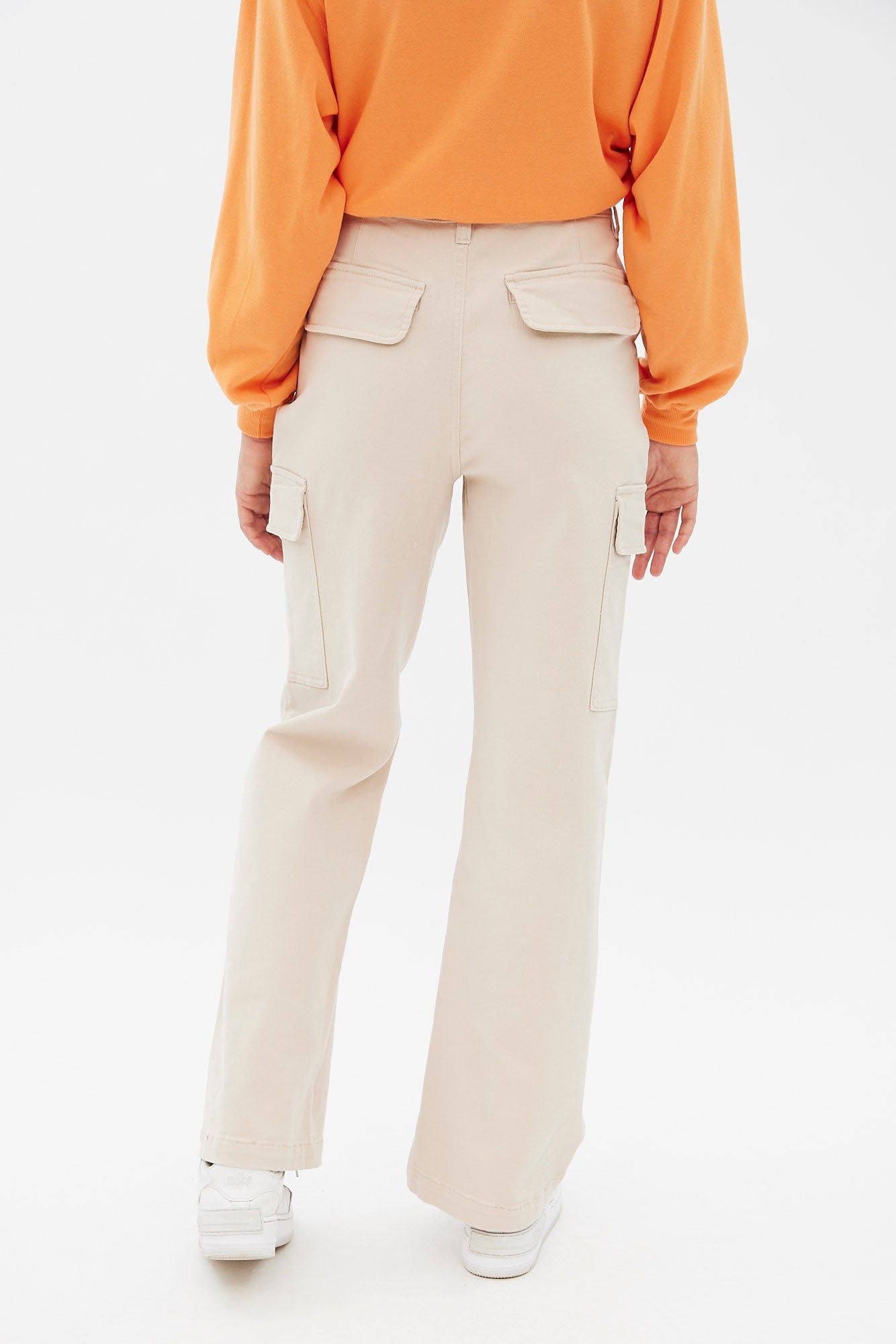 Super High Rise Baggy Cargo Pant sold by Bluenotes product image thumbnail 2