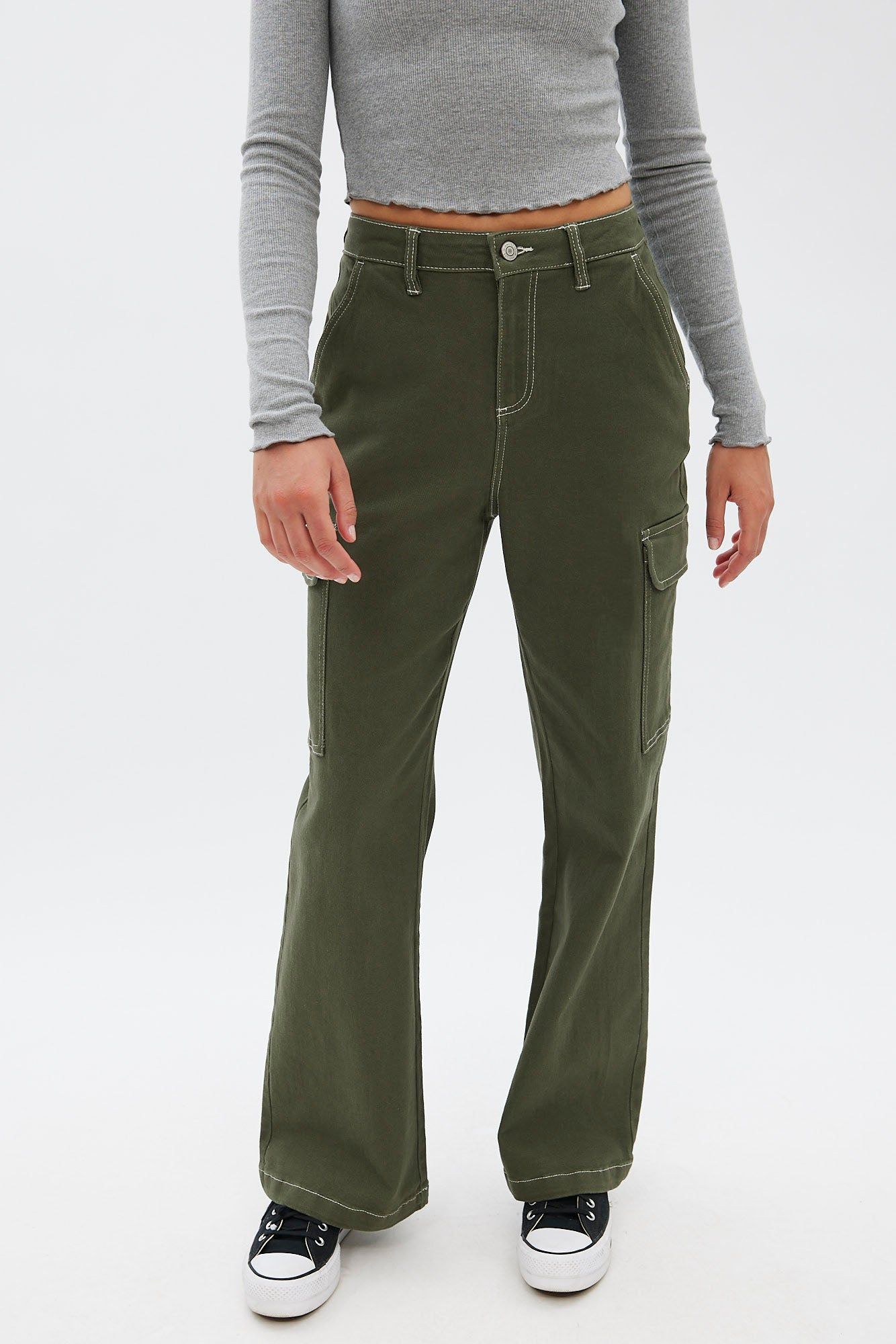 Super High Rise Baggy Cargo Pant sold by Bluenotes product image thumbnail 5