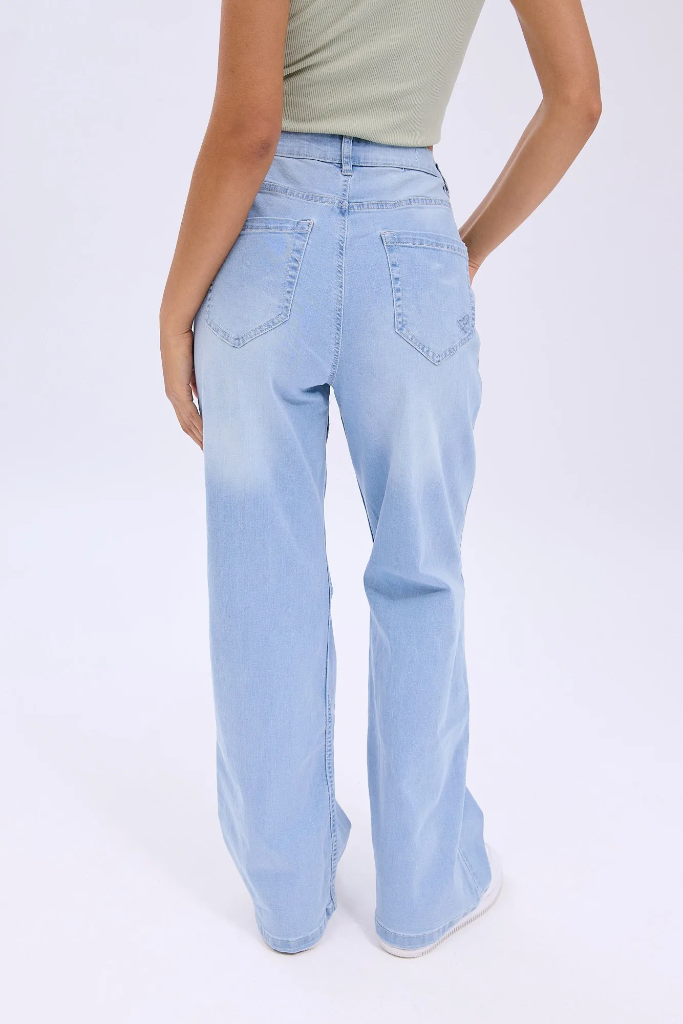 High Rise Wide Leg Jean sold by Bluenotes product image thumbnail 2