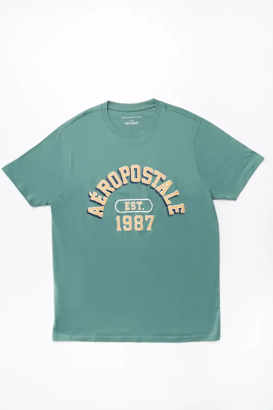 Aéropostale Est 1987 Graphic Tee sold by Bluenotes