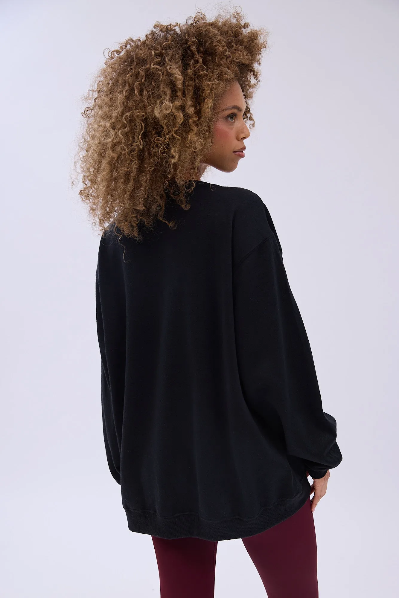 Hello Kitty Graphic Crew Neck Relaxed Sweatshirt sold by Bluenotes product image thumbnail 4