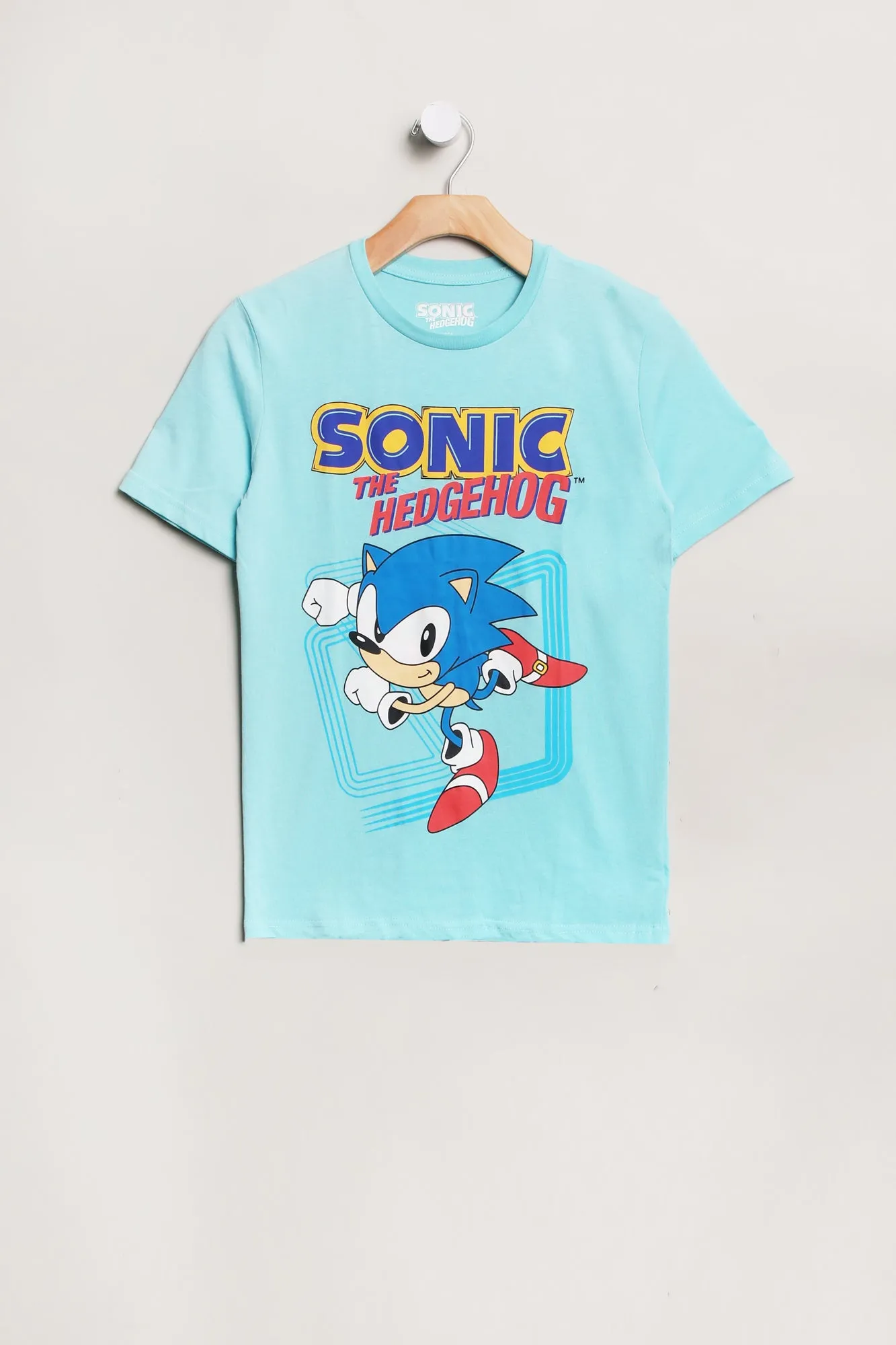 Boys' Sonic The Hedgehog Graphic Classic Tee sold by Bluenotes