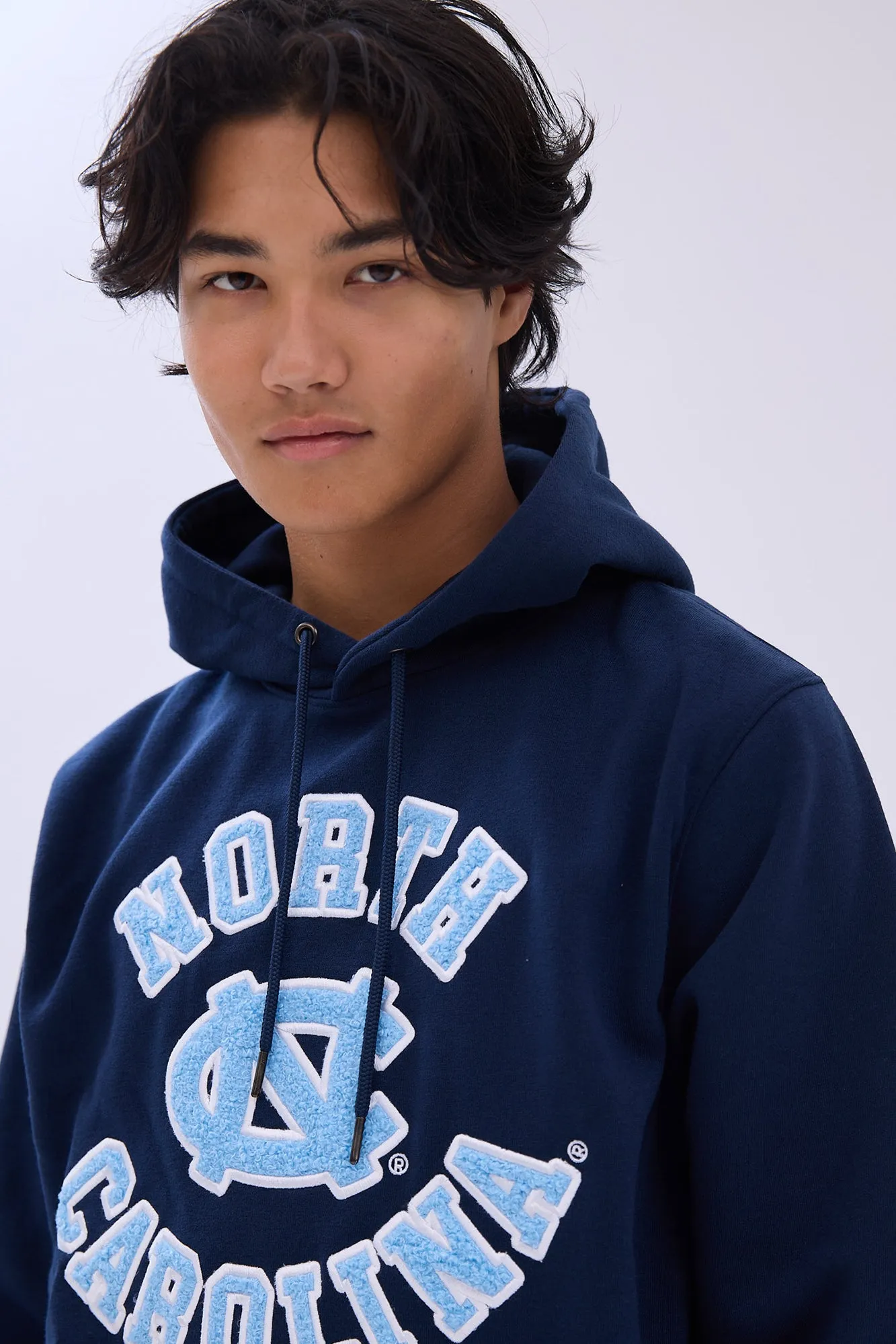 North Carolina UNC Chenille Graphic Hoodie sold by Bluenotes product image thumbnail 2