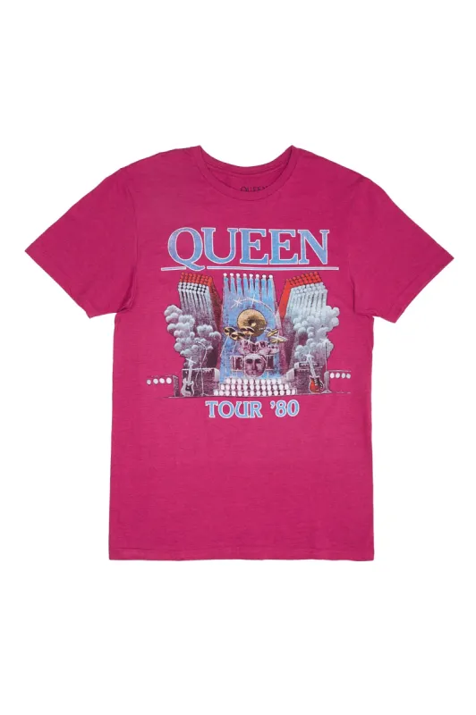 Queen Tour '80 Graphic Relaxed Tee sold by Bluenotes
