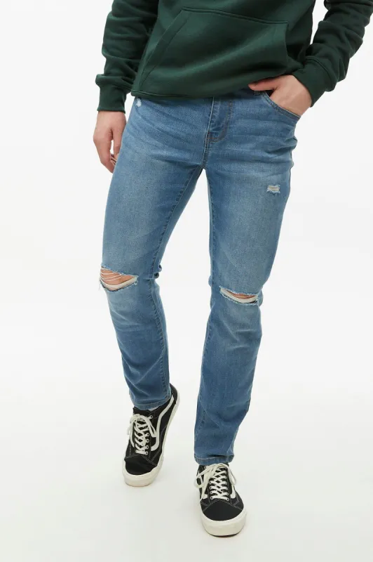 Zane Destroyed Slim Jean sold by Bluenotes