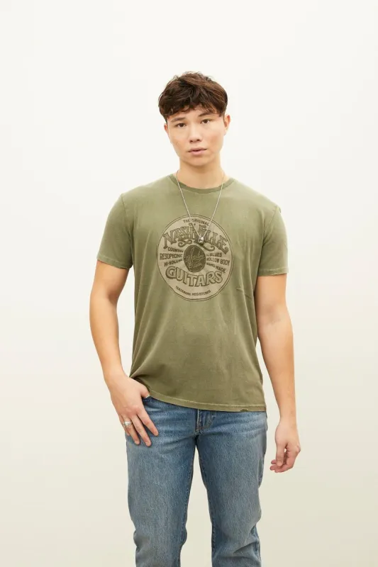 Nashville Guitars Tee sold by Bluenotes