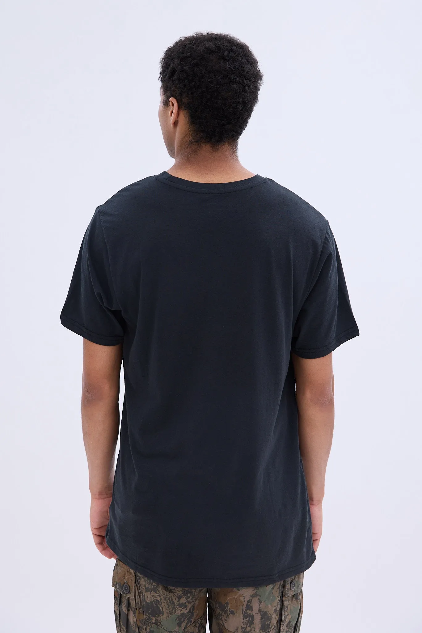 Basic Relaxed Crew Neck Tee sold by Bluenotes product image thumbnail 3