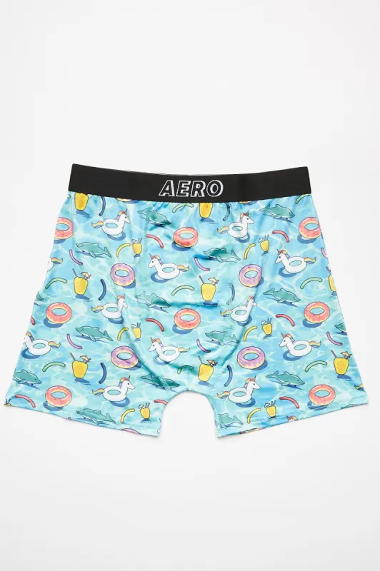 Pool Floaties Printed Boxer Briefs sold by Bluenotes