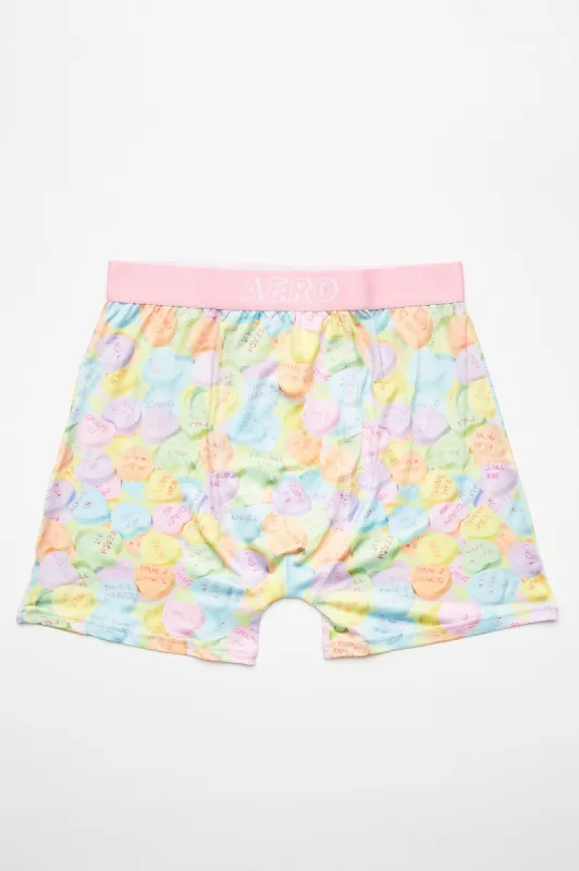 Candy Hearts Printed Boxer Briefs sold by Bluenotes