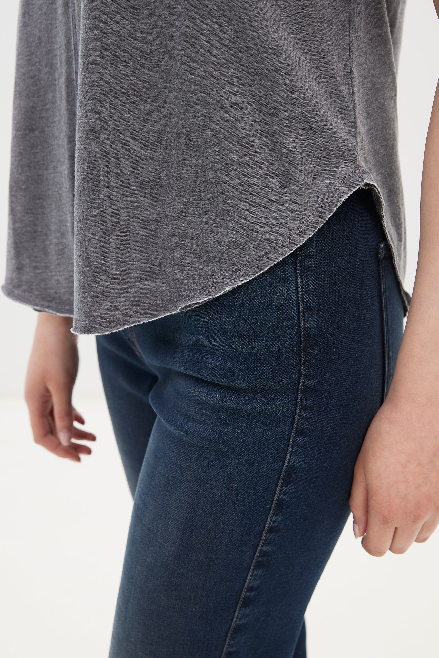 Seamed Scoop Neck Tee sold by Bluenotes product image thumbnail 4