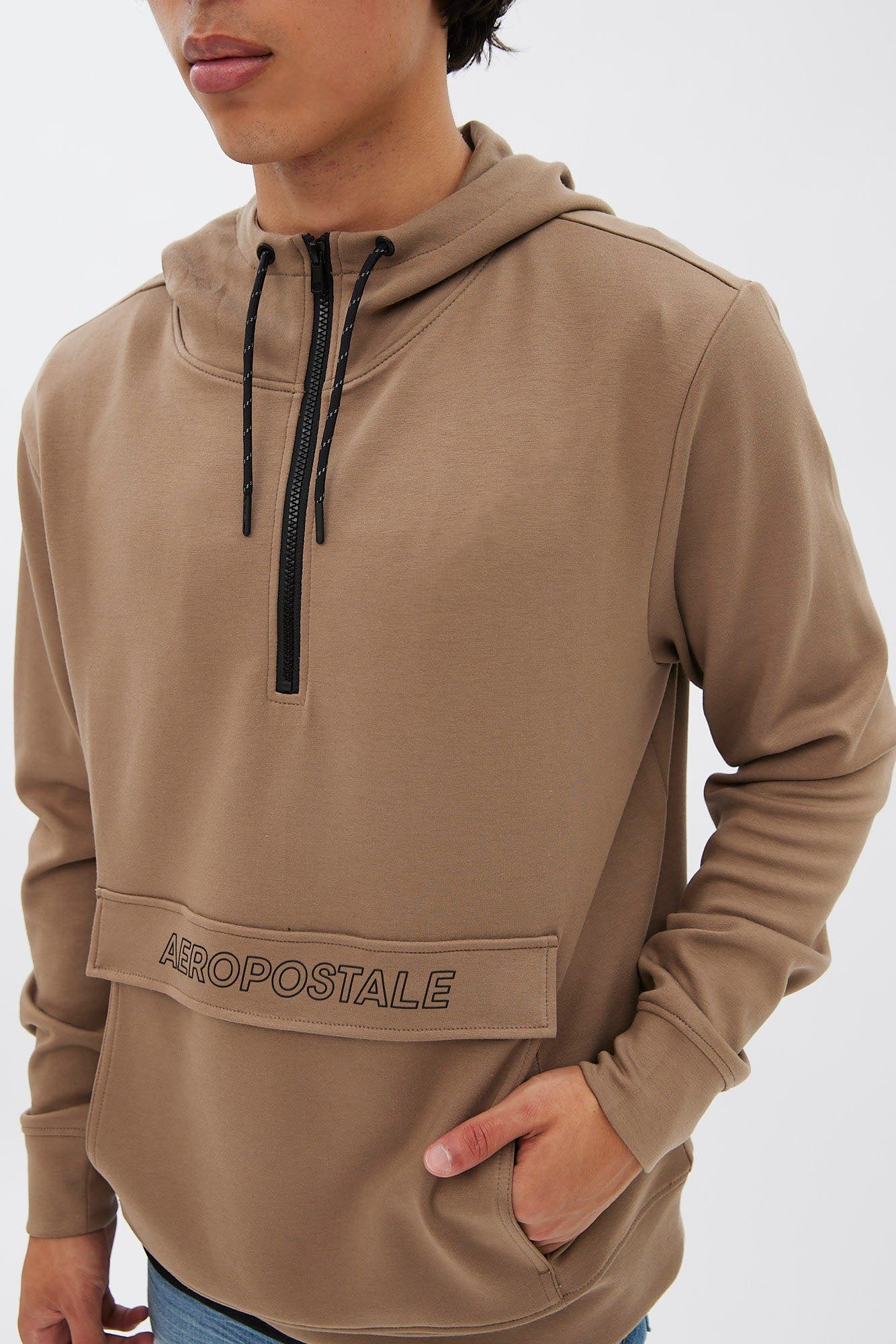AERO Air Tech Fleece Quarter-Zip Pullover Hoodie sold by Bluenotes product image thumbnail 10