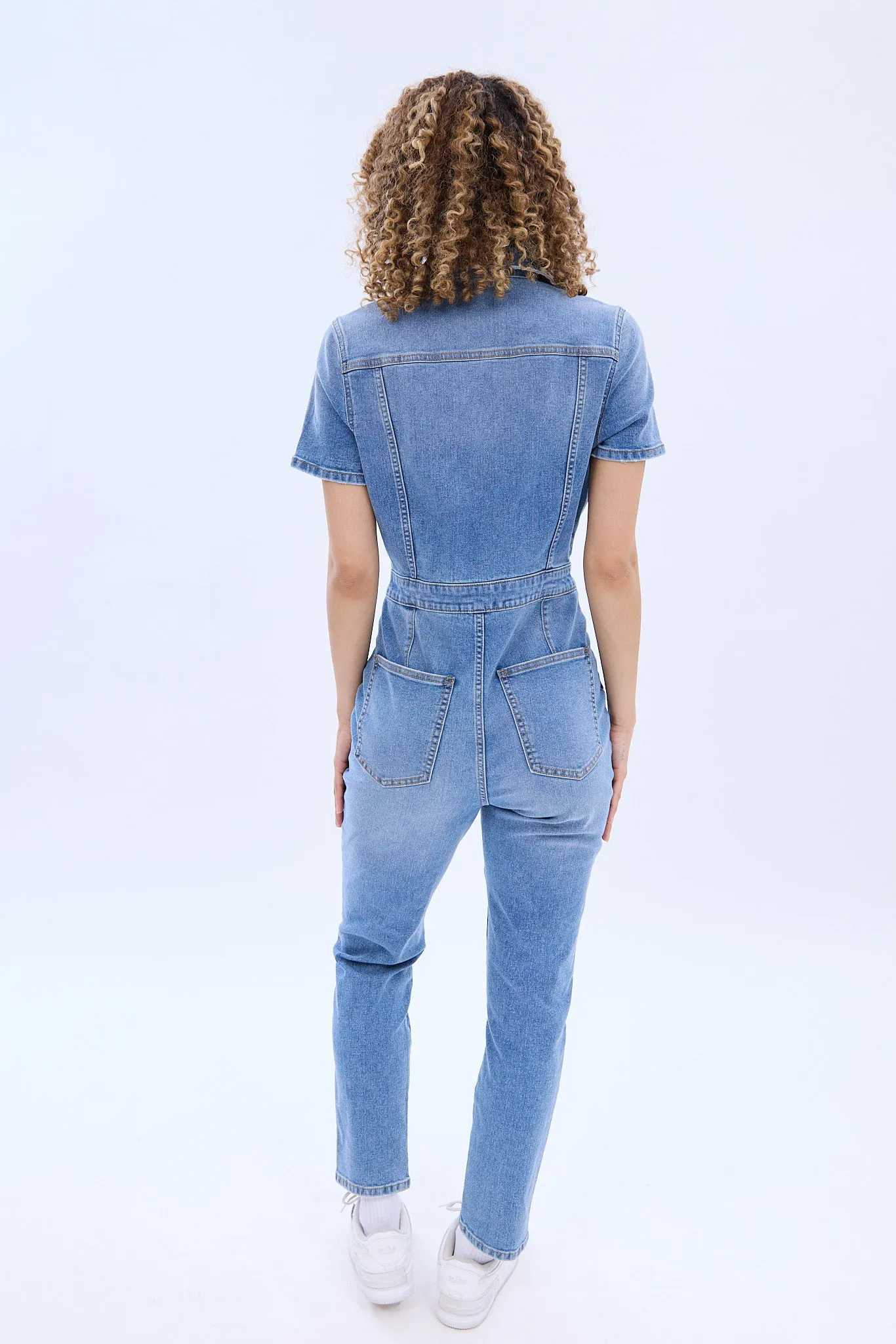 Denim Jumpsuit sold by Bluenotes product image thumbnail 4