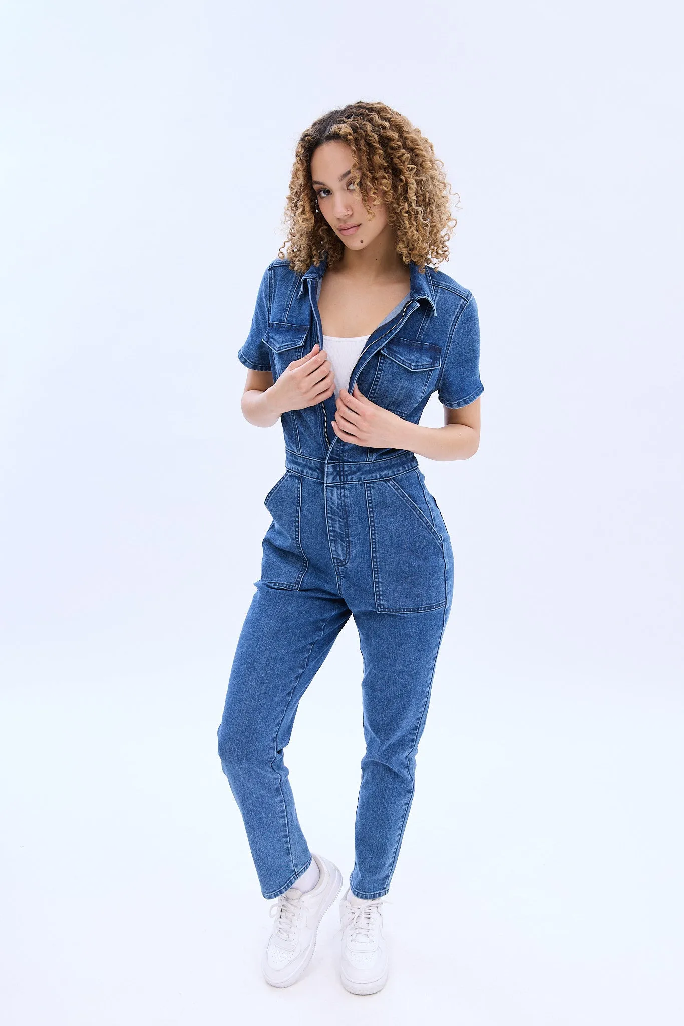 Denim Jumpsuit sold by Bluenotes product image thumbnail 5