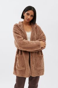 Sherpa Hooded Cardigan sold by Bluenotes
