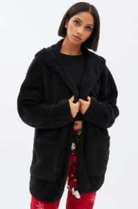 Sherpa Hooded Cardigan sold by Bluenotes