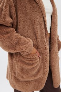 Sherpa Hooded Cardigan sold by Bluenotes