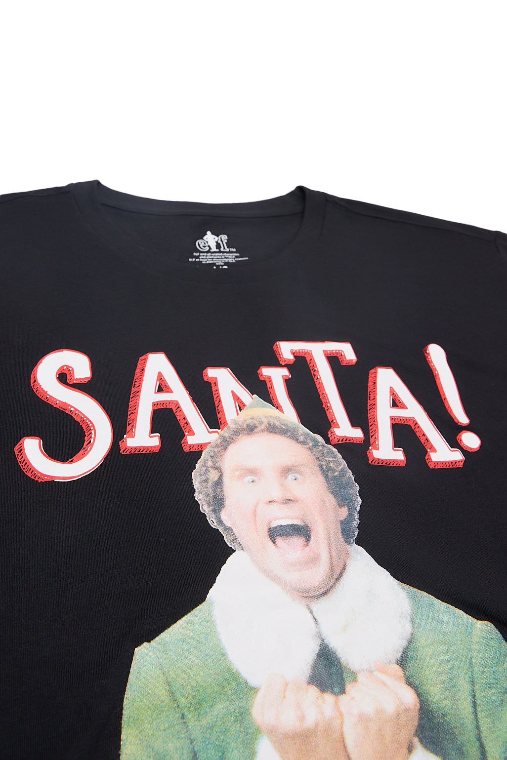 Elf Santa I Know Him Graphic Tee sold by Bluenotes product image thumbnail 2