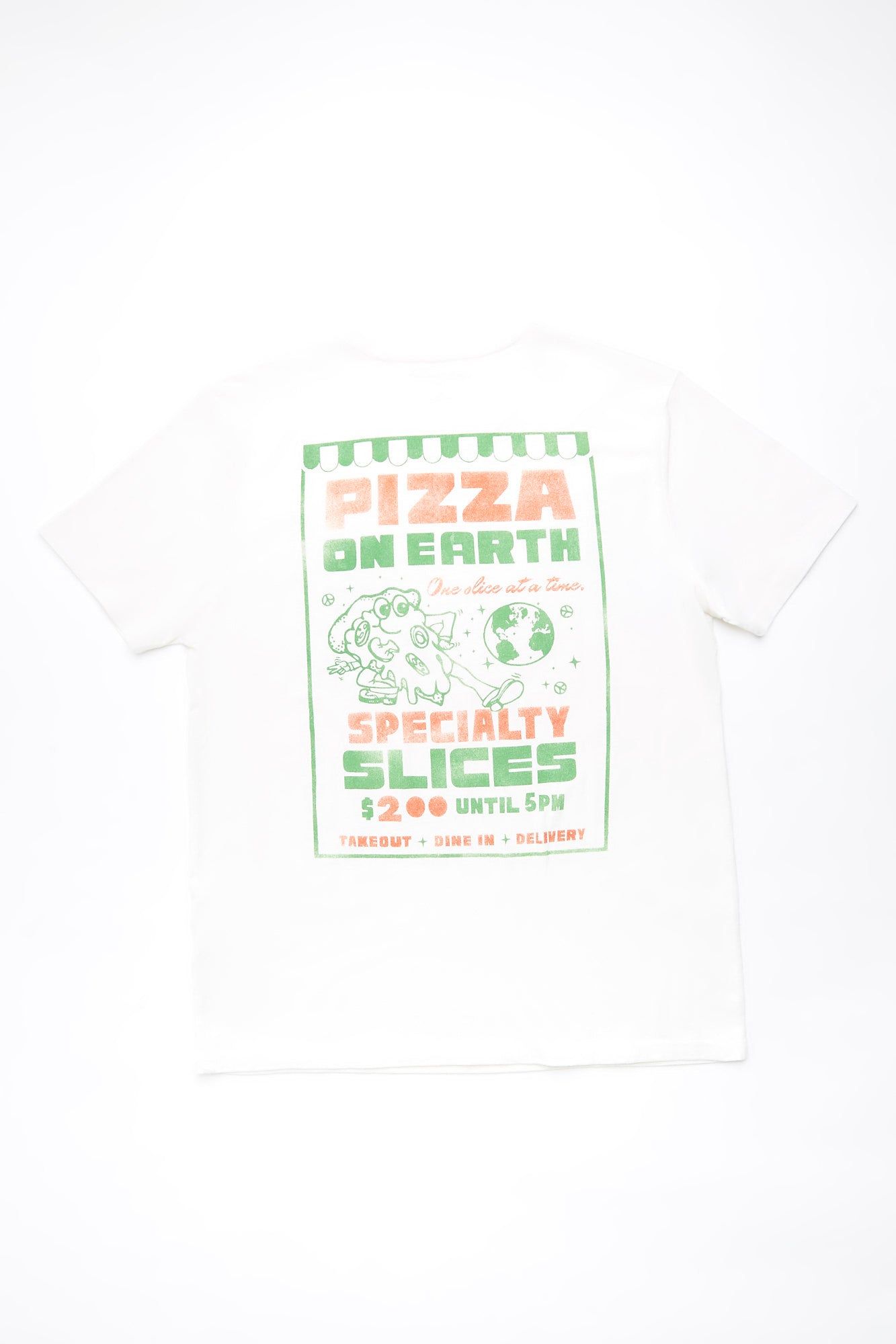 Pizza On Earth Tee sold by Bluenotes product image thumbnail 2