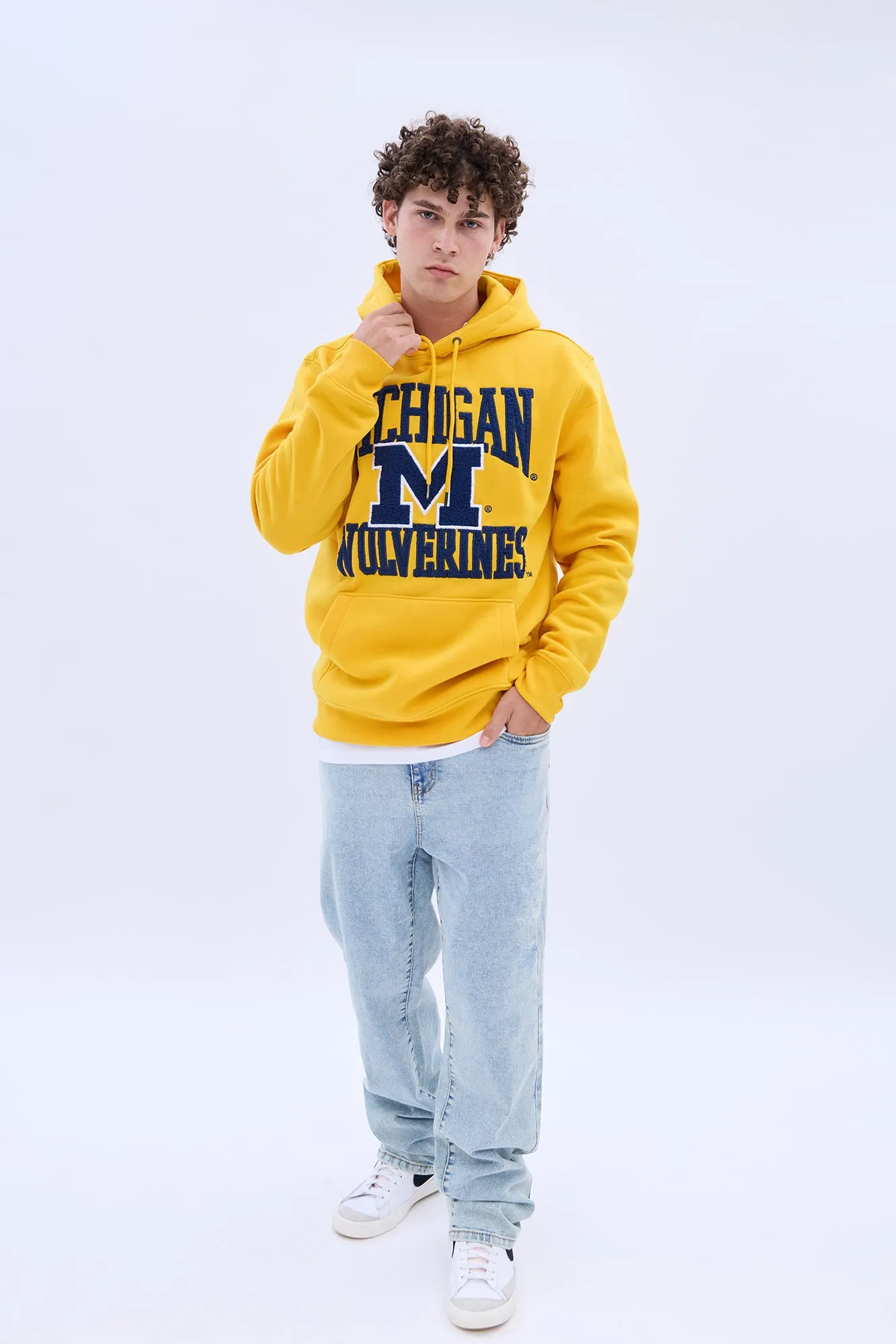 Michigan Wolverines Pullover Hoodie sold by Bluenotes product image thumbnail 5