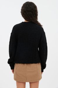 Ribbed Crew Neck Pullover Sweater sold by Bluenotes
