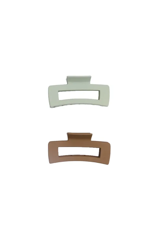AERO Rectangle Claw Clip 2-Pack sold by Bluenotes