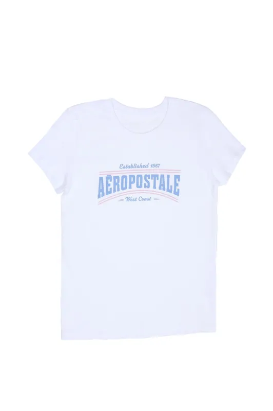 Aéropostale Box Logo Graphic Classic Tee sold by Bluenotes