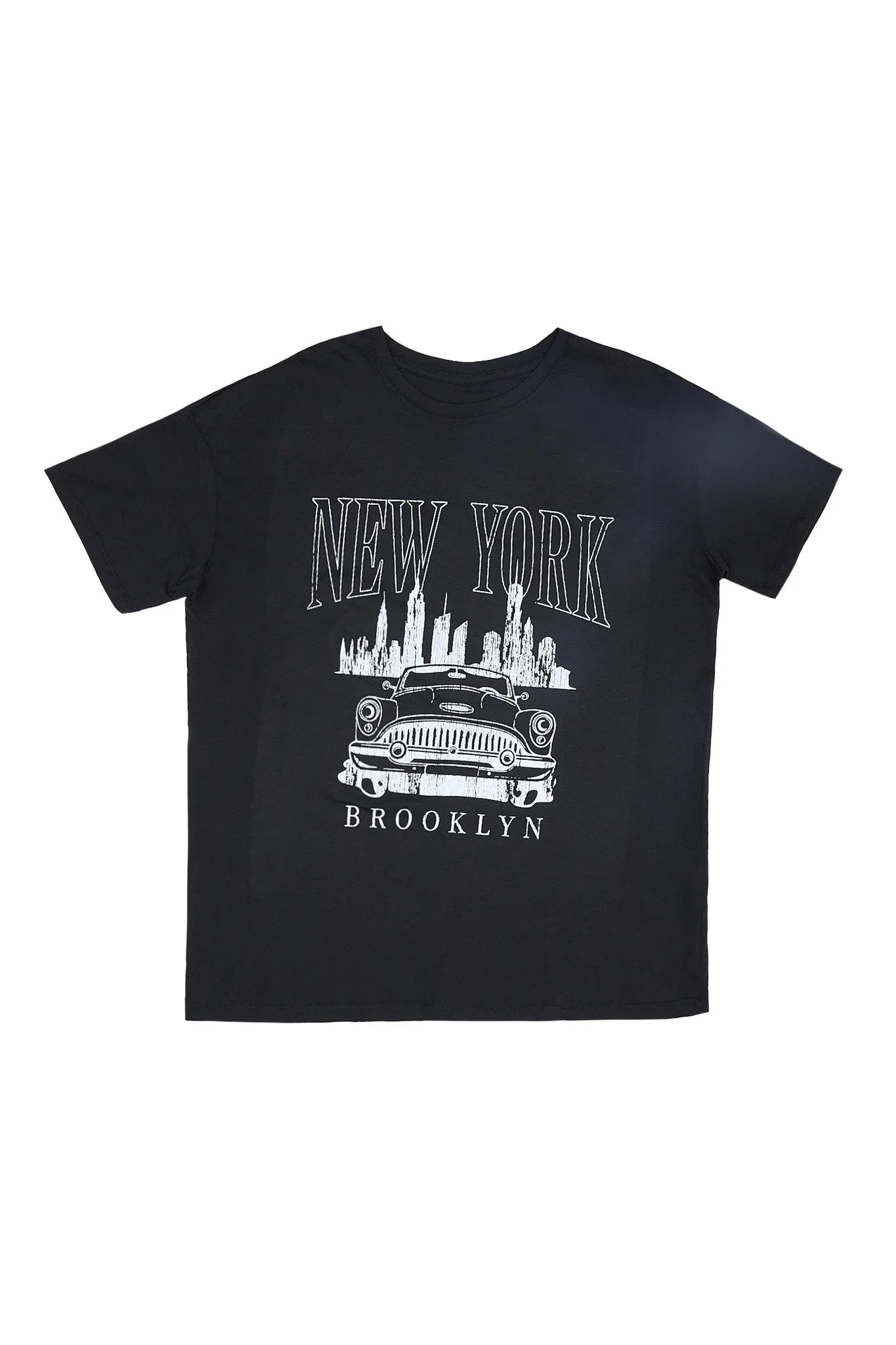 Brooklyn New York Graphic Boyfriend Tee sold by Bluenotes
