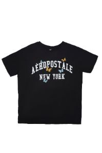 Aéropostale New York Monarch Butterflies Graphic Boyfriend Tee sold by Bluenotes