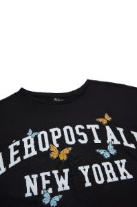 Aéropostale New York Monarch Butterflies Graphic Boyfriend Tee sold by Bluenotes