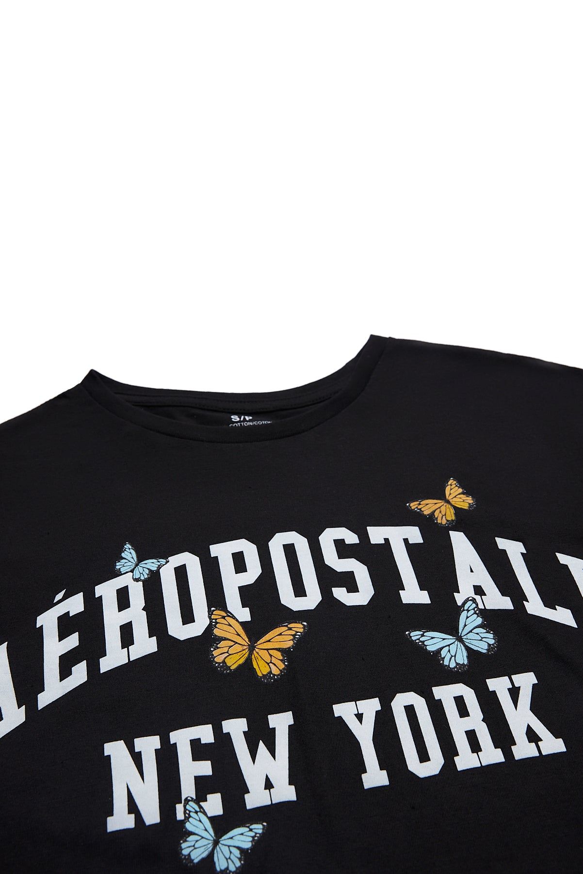 Aéropostale New York Monarch Butterflies Graphic Boyfriend Tee sold by Bluenotes product image thumbnail 2