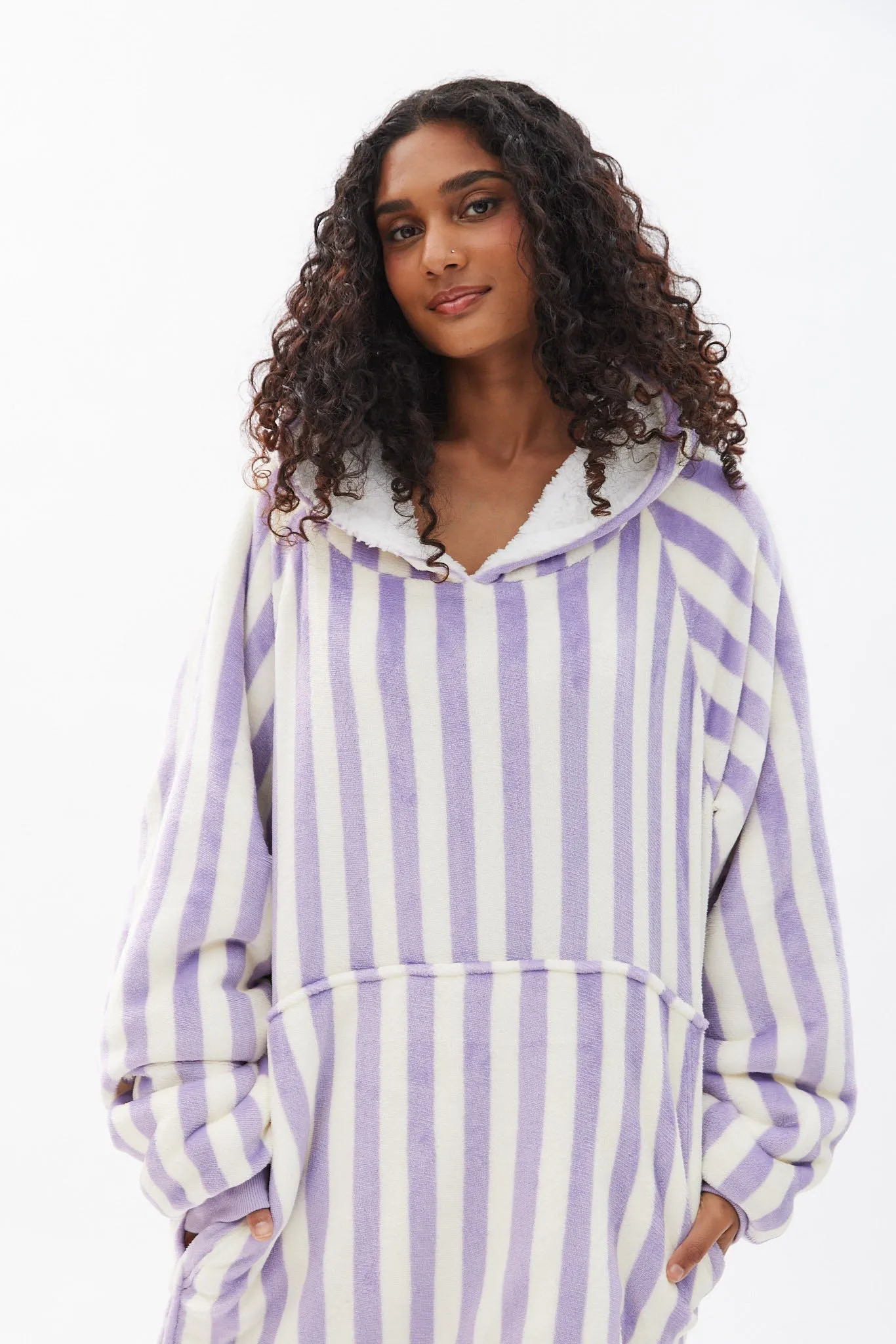 Plush Sherpa Oversized Pullover Hoodie sold by Bluenotes product image thumbnail 3