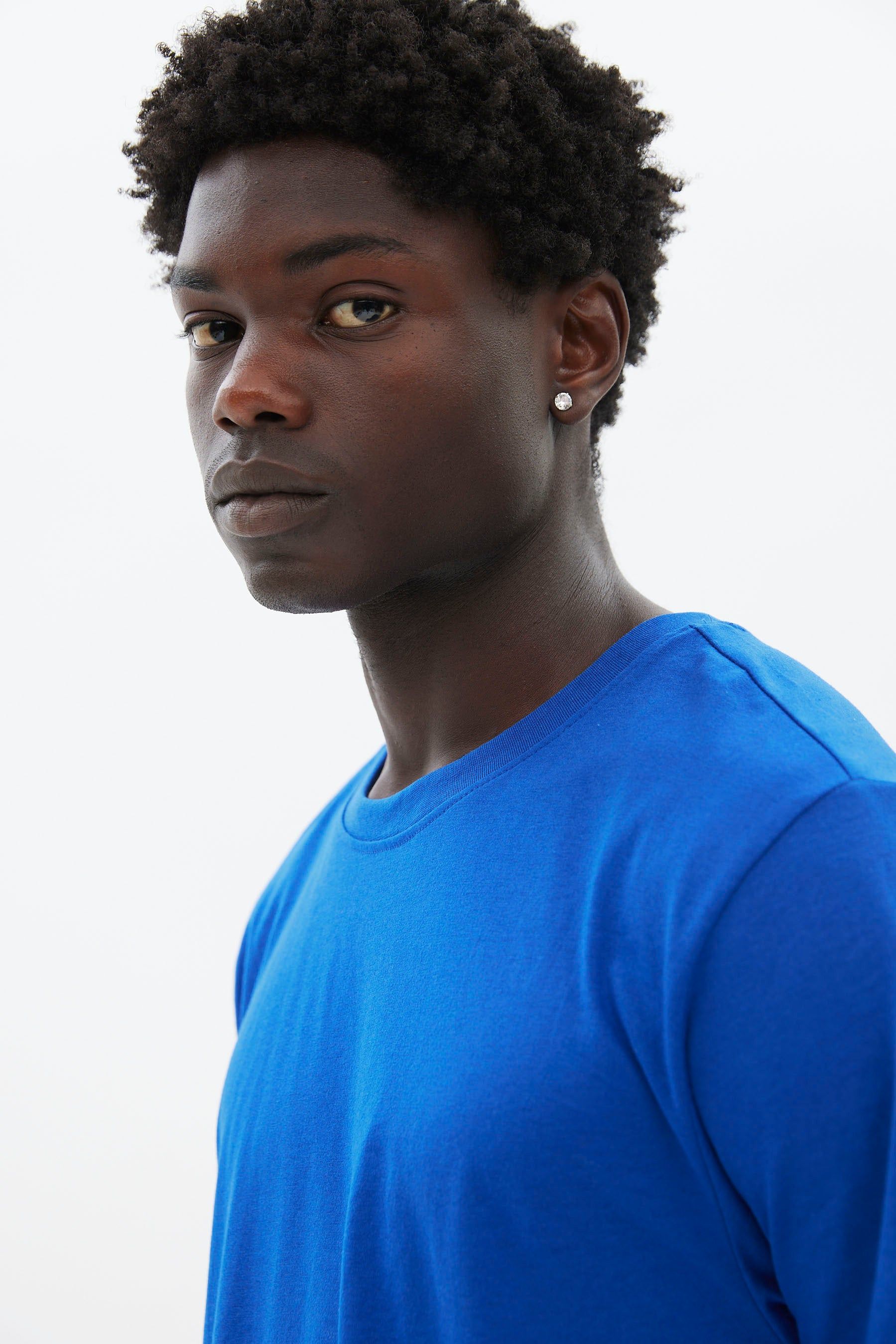 Basic Scoop Hem Crew Neck Tee sold by Bluenotes product image thumbnail 14