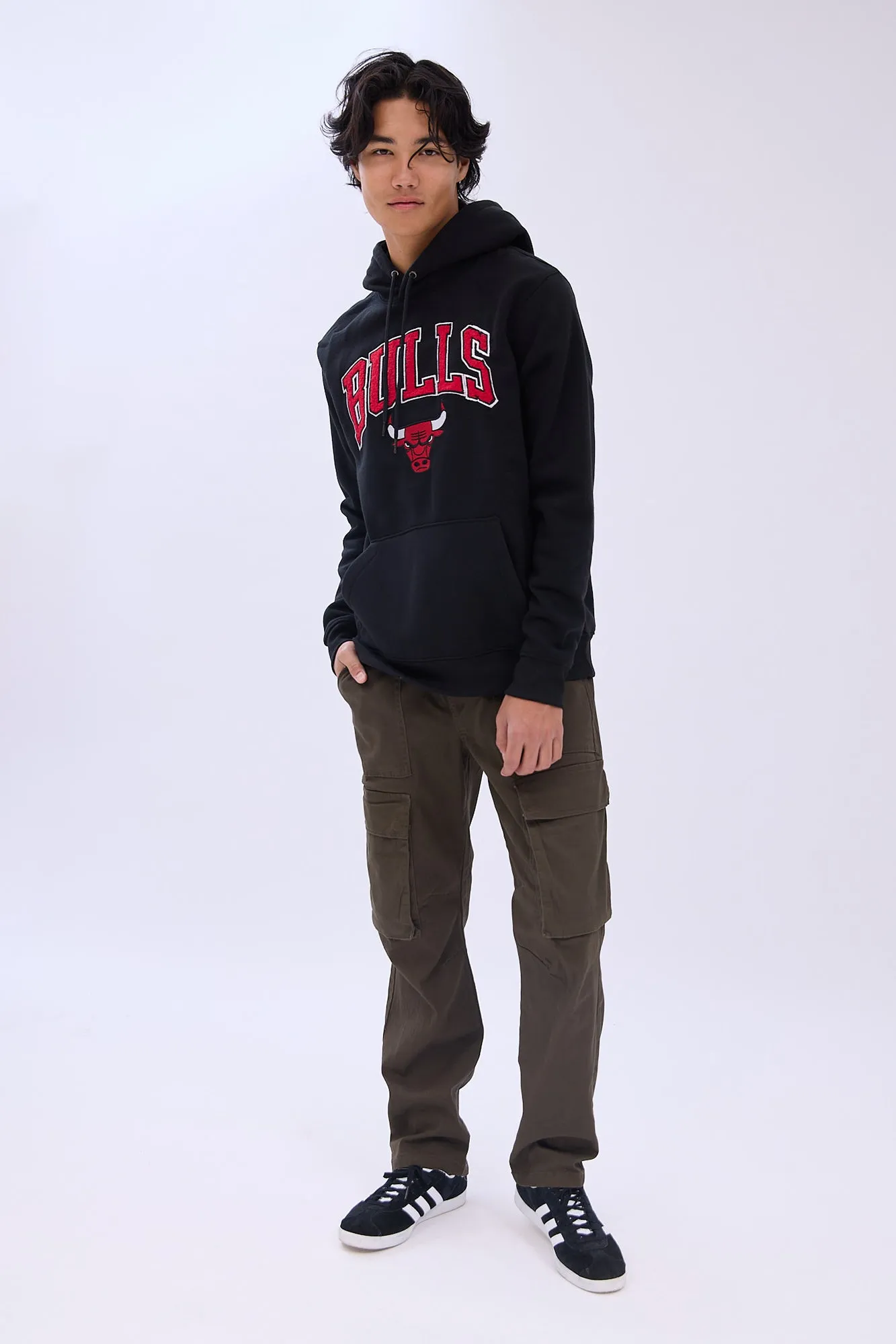 Chicago Bulls Chenille Graphic Hoodie sold by Bluenotes product image thumbnail 4